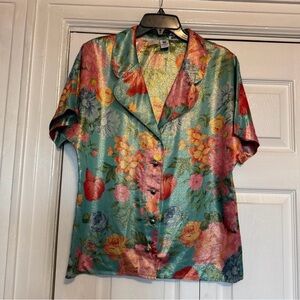 Vintage Emanuel Ungaro button up blouse